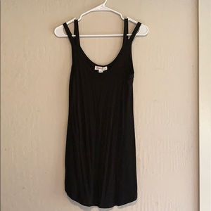 Mini black dress